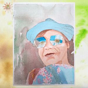 Aquarell Porträt 2025