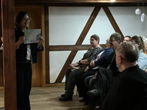 Während der Laudatio